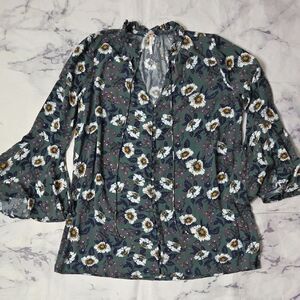 Free People Magic Mystery Floral Tunic Dress